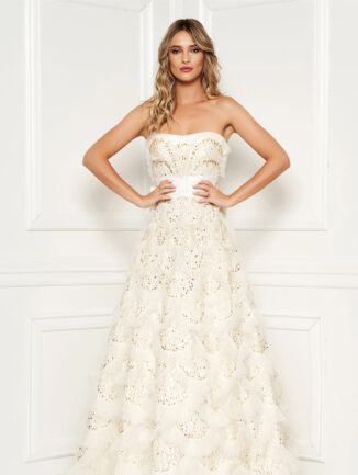 Dress The Women's Layla Sweetheart Fit And Flare Dress